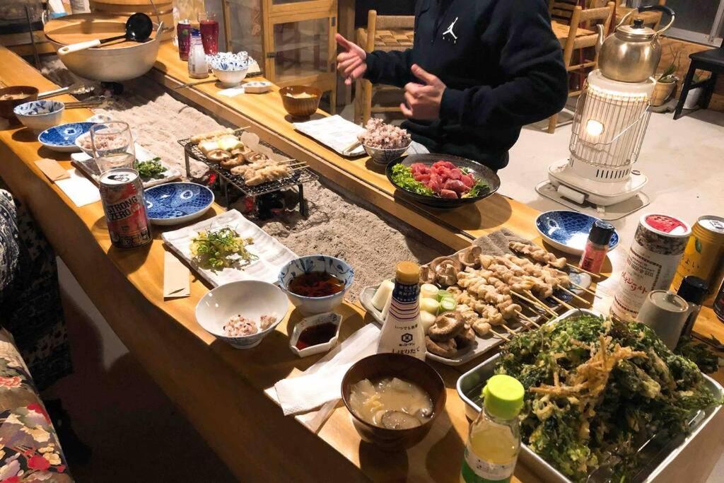 ゲストハウス+カフェわ　１日１組限定！ 築１００年の農家の古民家で宿泊体験、薪でお風呂沸かせます。焚き火もできます。 Kannami Buitenkant foto