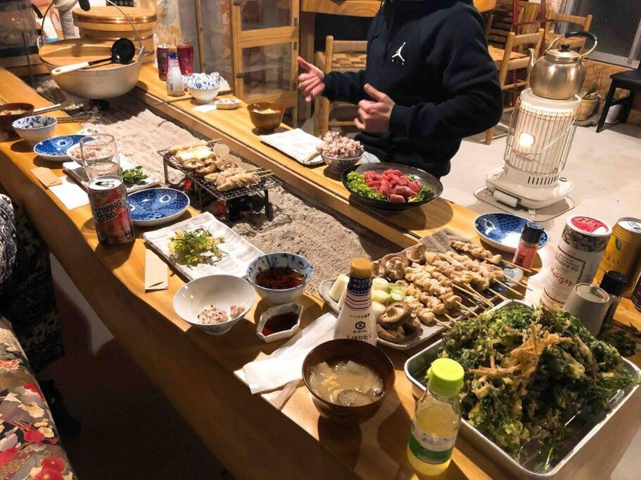 ゲストハウス+カフェわ　１日１組限定！ 築１００年の農家の古民家で宿泊体験、薪でお風呂沸かせます。焚き火もできます。 Kannami Buitenkant foto
